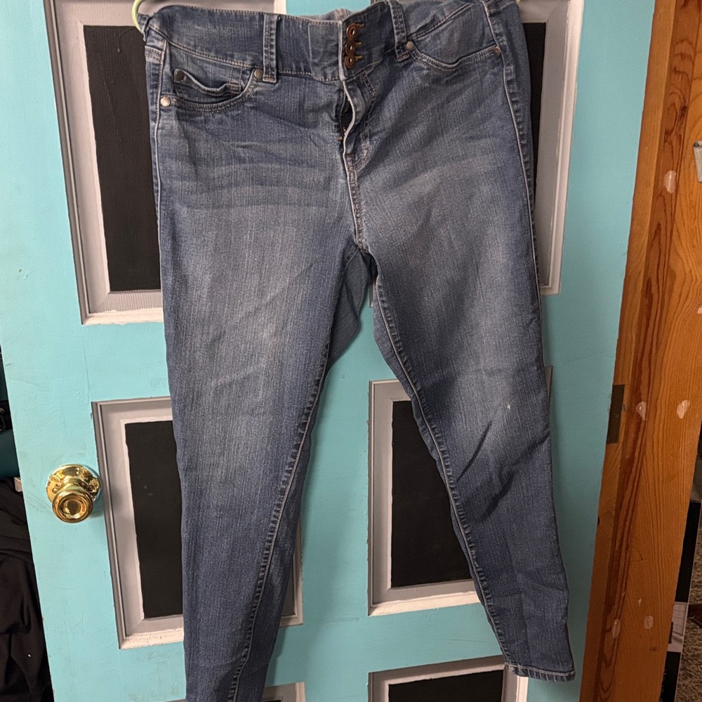 Torrid Dark Blue Jeggings 12R